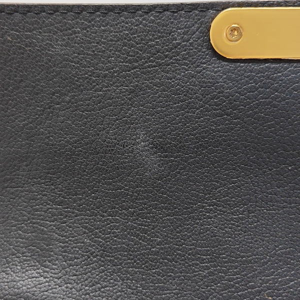 MARCEAU Monogram Coated Canvas Brown