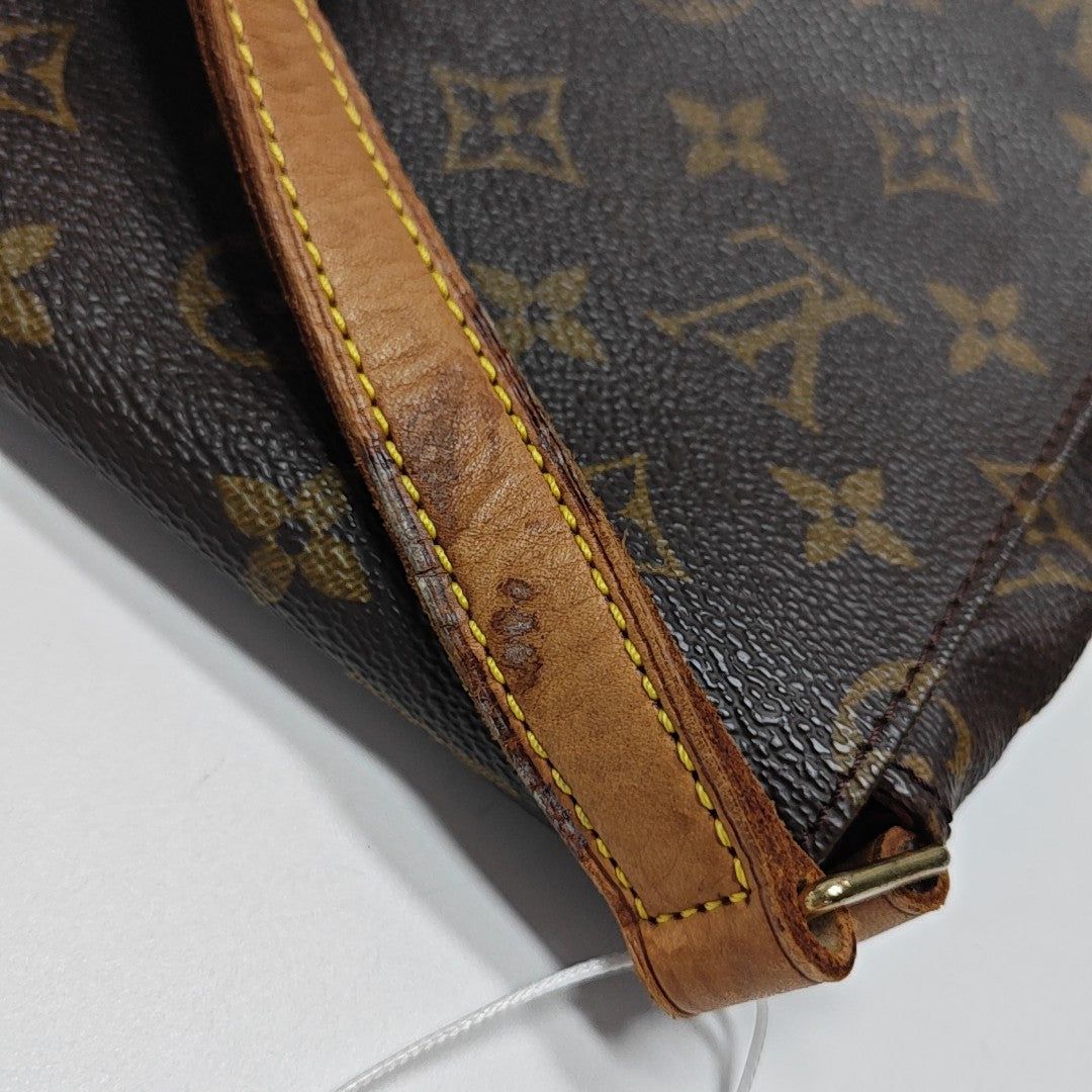 MUSETTE TANGO Monogram Coated Canvas Brown