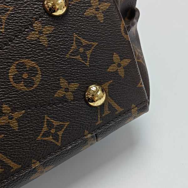 MÉTIS Monogram Coated Canvas Brown