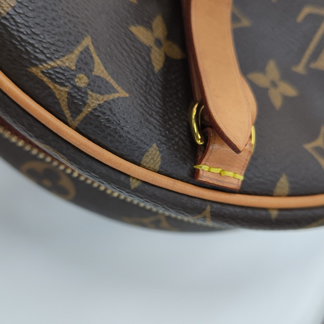 BOITE CHAPEAU MM Monogram Coated Canvas Brown