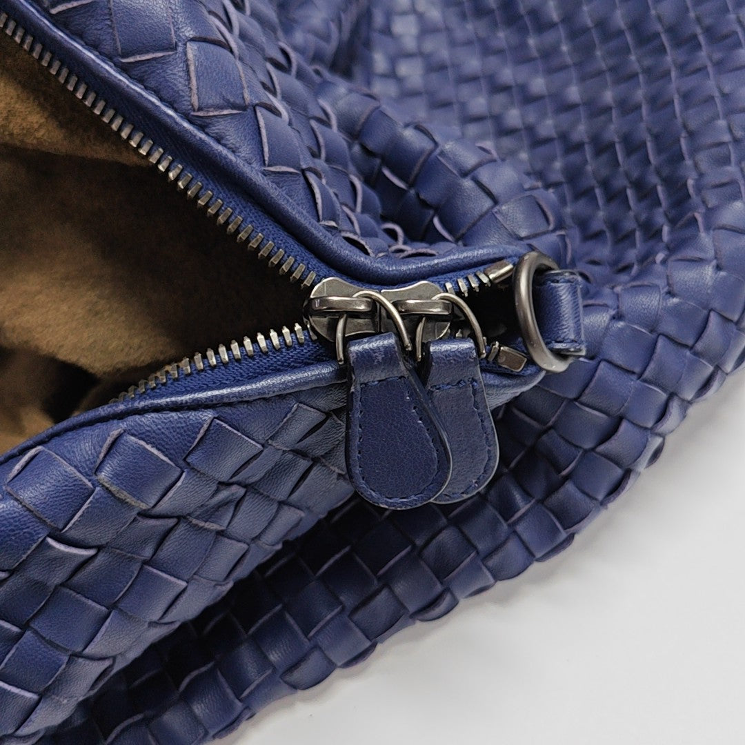 Calfskin Tote Bag Blue