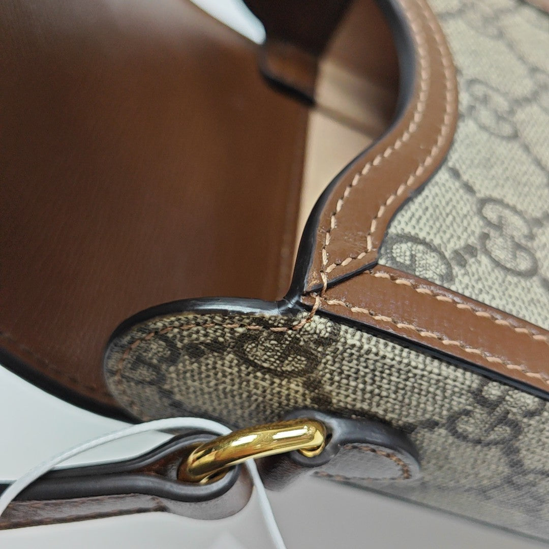 Horsebit 1955 Mini Coated Canvas Beige