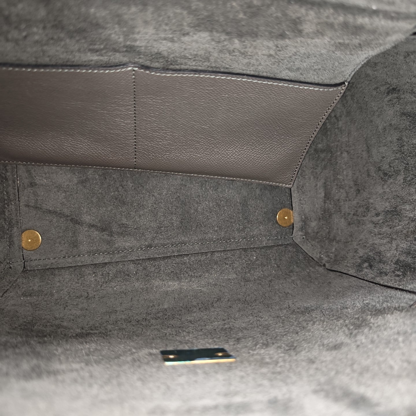 BELT Mini Calfskin Gray