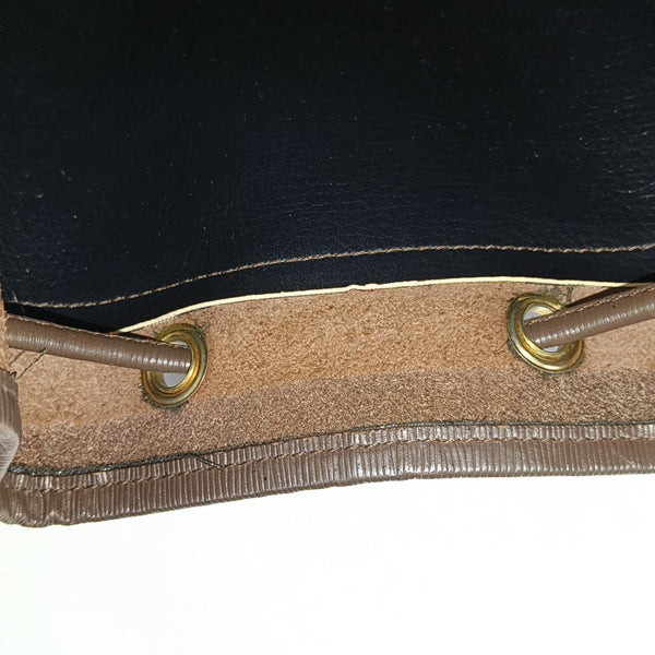 Canvas Bucket Bag Beige