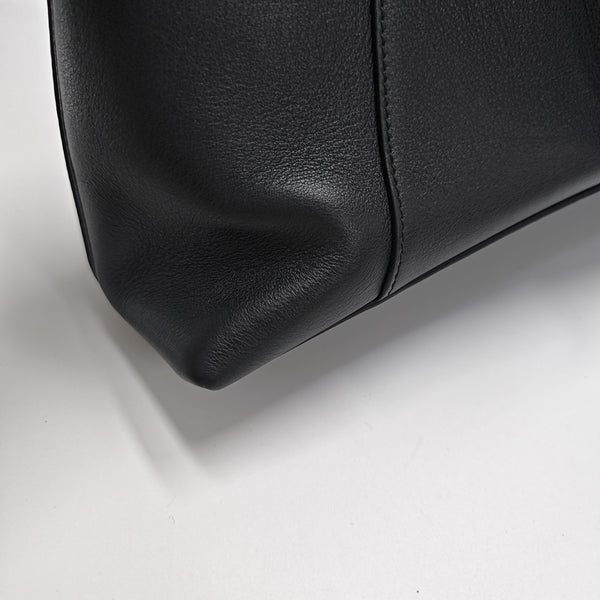 Downtown Calfskin Black