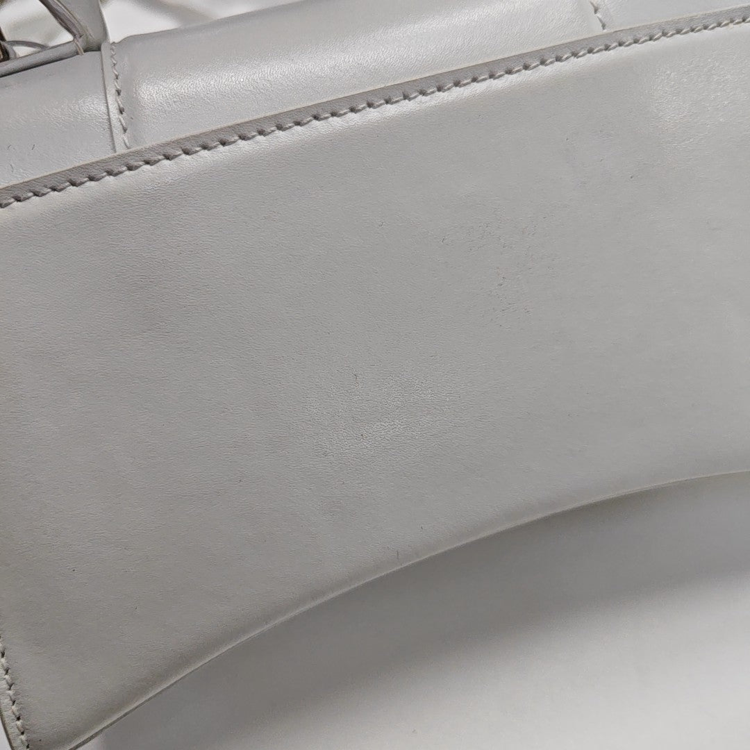 Hourglass XS Calfskin White