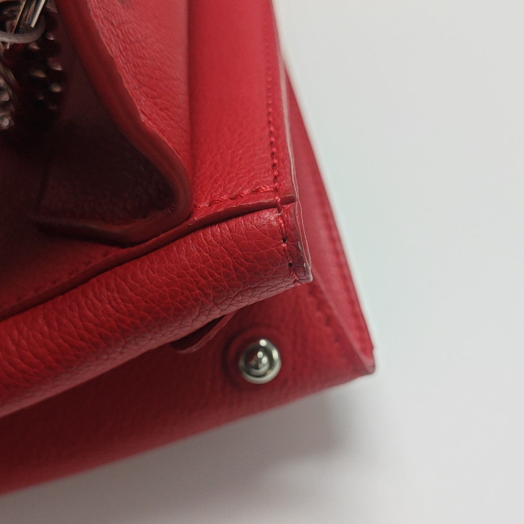 LOCKME BB Calfskin Red