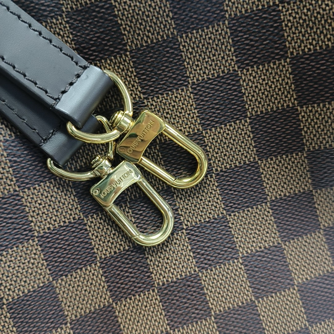 SPEEDY 30 Damier Ebene Coated Canvas Brown