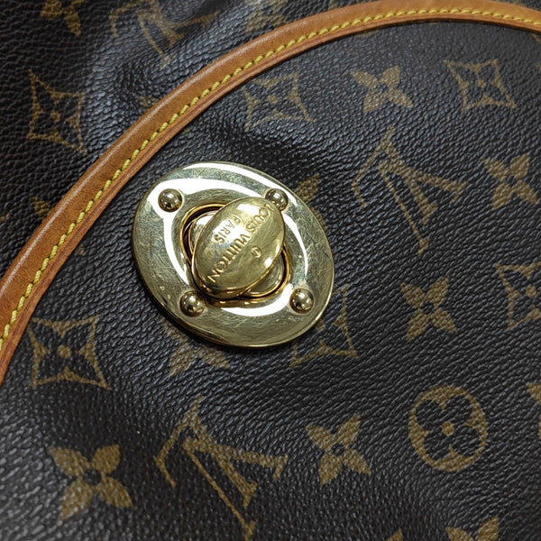 TULUM GM Monogram Coated Canvas Brown