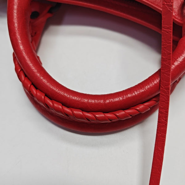 Classic City Mini Lambskin Red