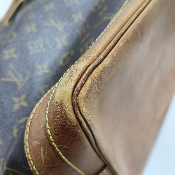 NOÉ GM Monogram Coated Canvas Brown