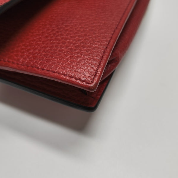 Calfskin Shoulder Bag Red
