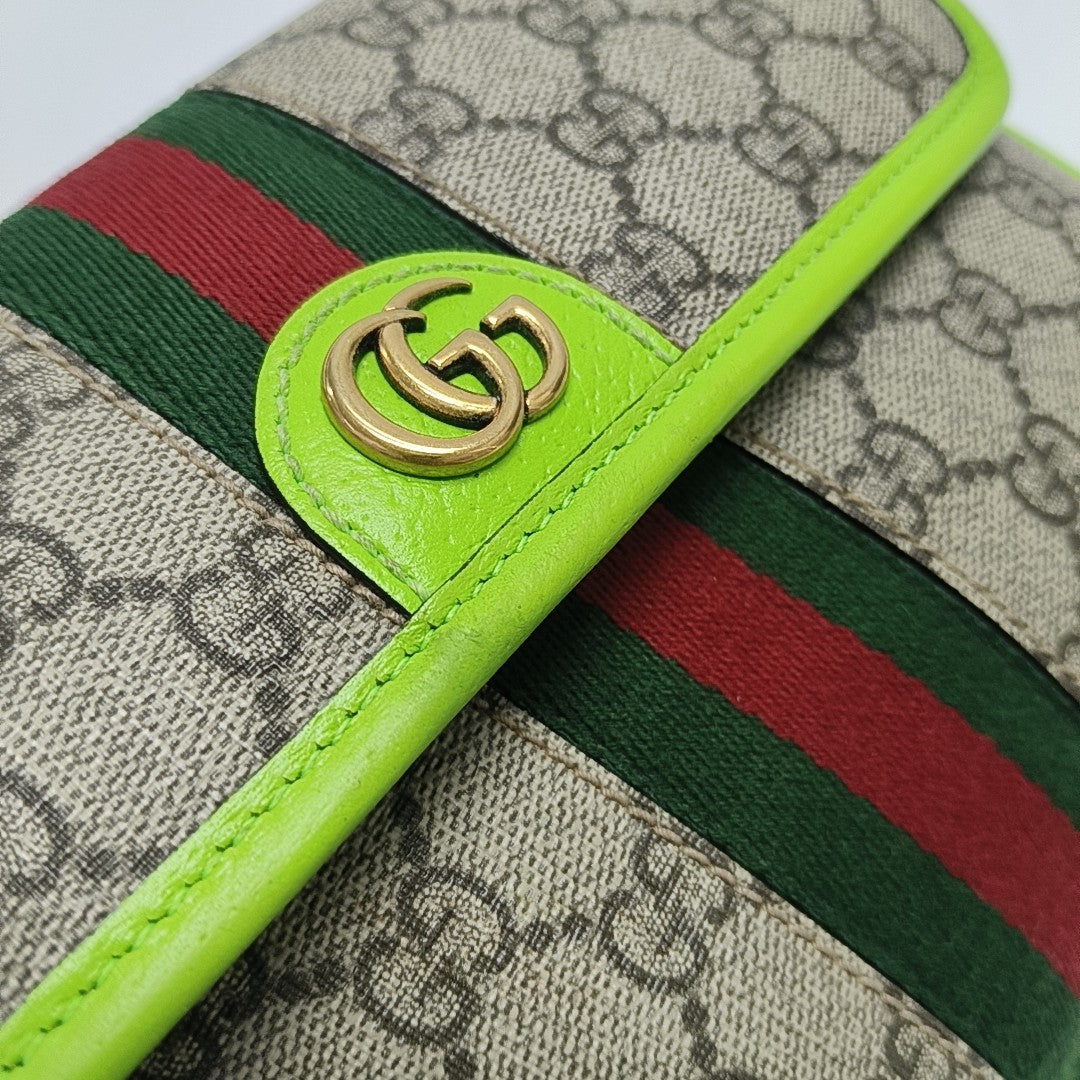 Neo Vintage Small Monogram Coated Canvas Beige