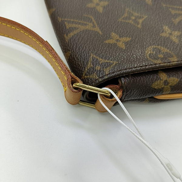 MUSETTE TANGO Monogram Coated Canvas Brown