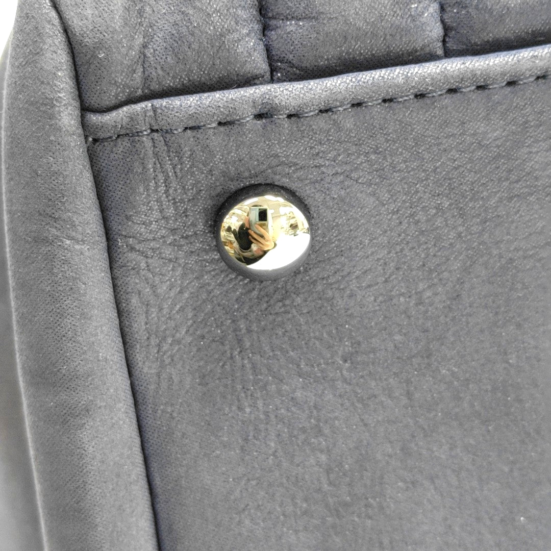 Quilted Calfskin Blue