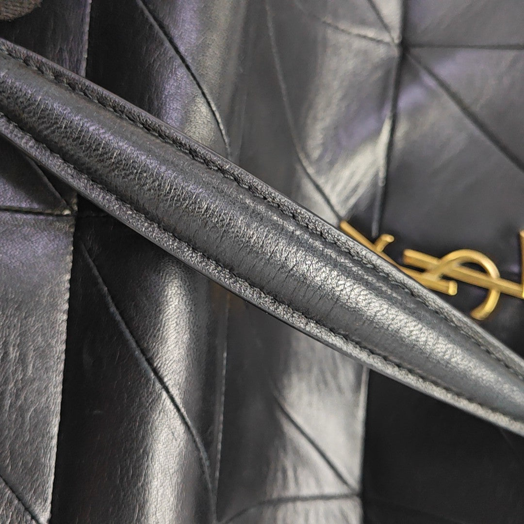 JAMIE Lambskin Black