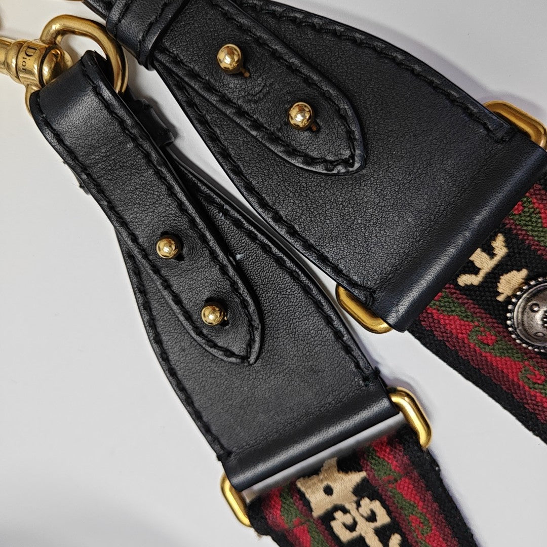 Lady Dior Small Cannage Lambskin Black