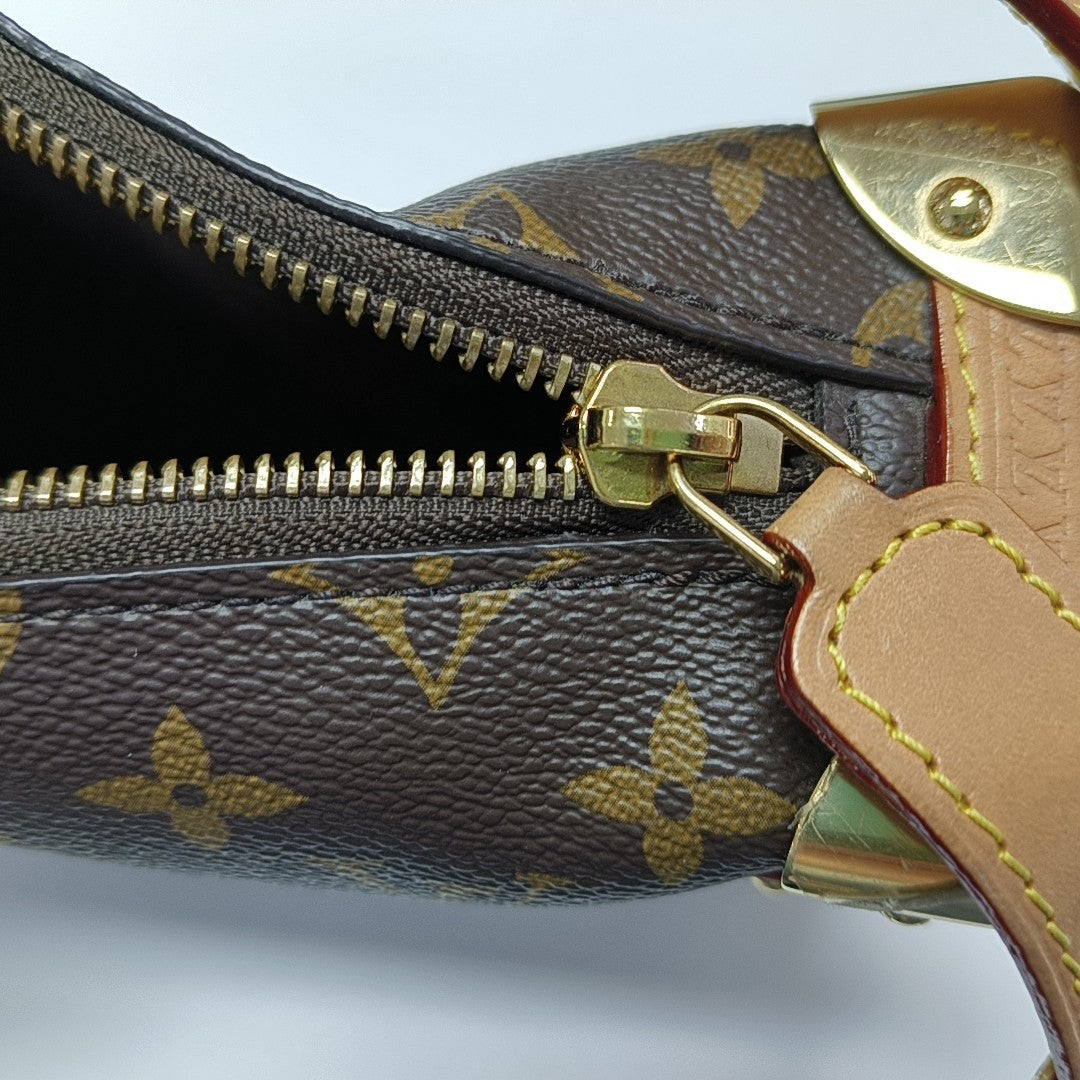 SIDE TRUNK PM Monogram Coated Canvas Brown