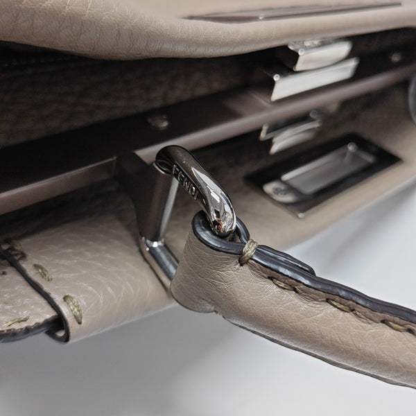 Peekaboo Medium Calfskin Gray