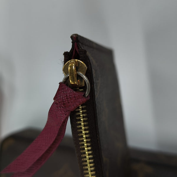 FÉLICIE Monogram Coated Canvas Brown