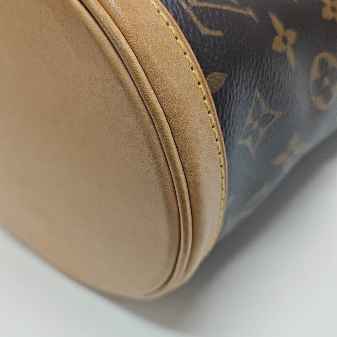 DUFFLE Monogram Coated Canvas Brown