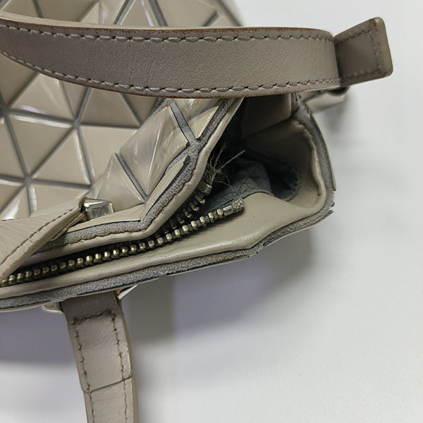 Special Material Shoulder Bag Beige