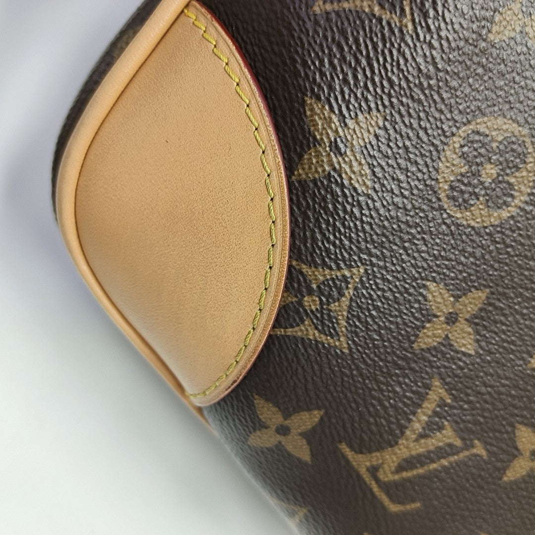 BOULOGNE Monogram Coated Canvas Brown