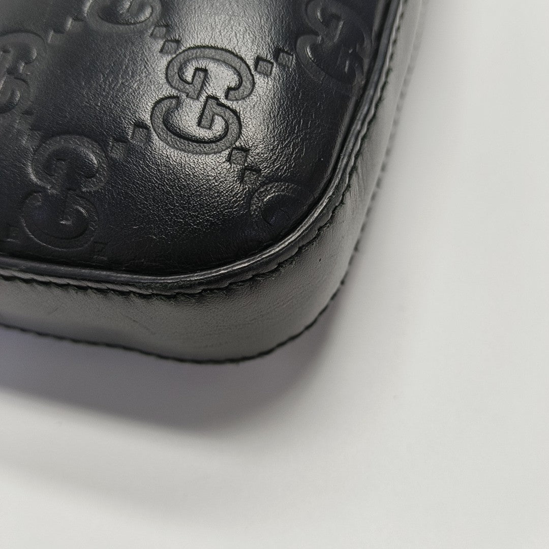 Signature Monogram Calfskin Black