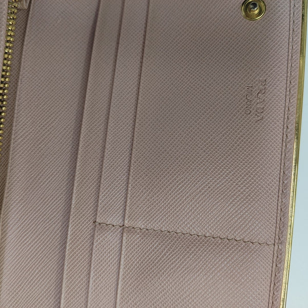 Fold Wallet Calfskin Pink