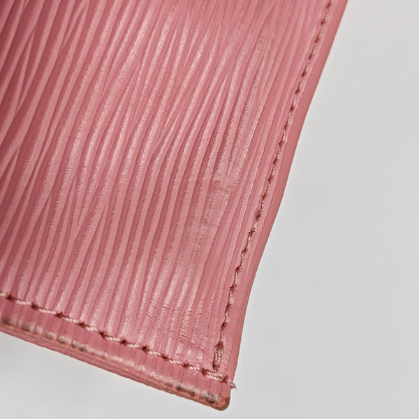 Leather Clutch Pink