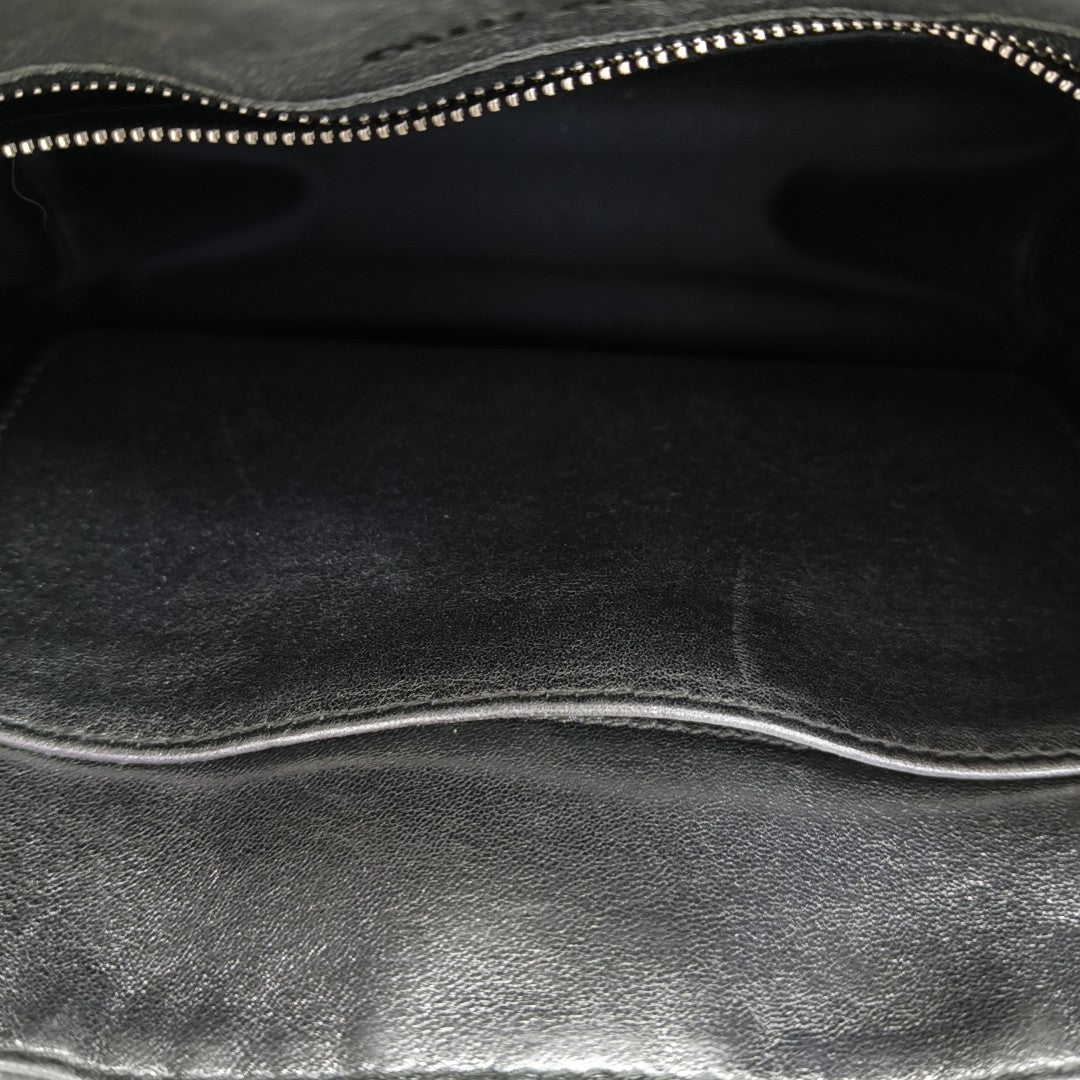 Miu Lady Quilted Lambskin Silver