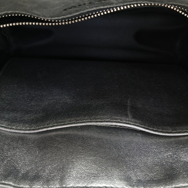 Miu Lady Quilted Lambskin Silver