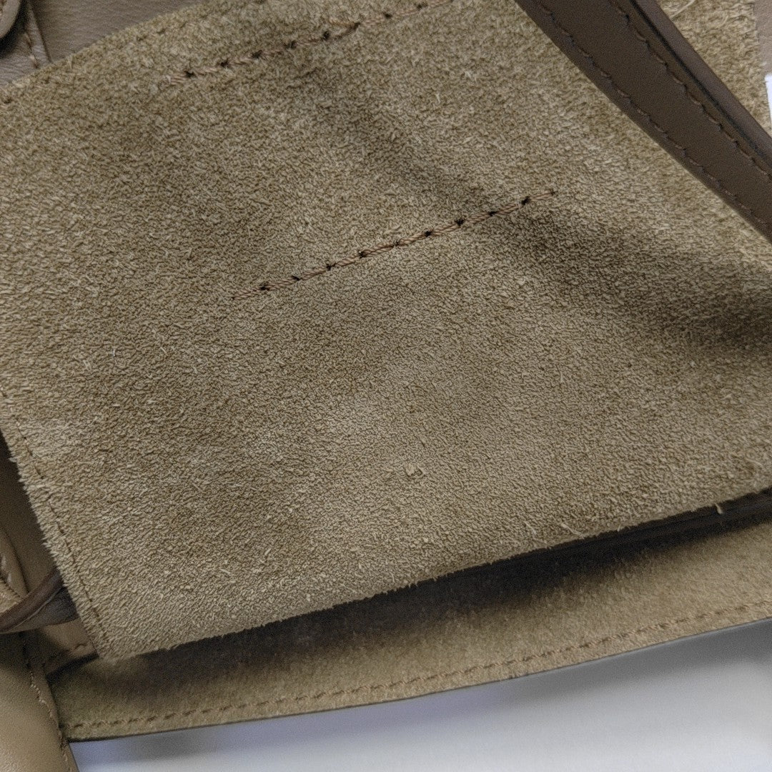 BIG BAG Small Calfskin Brown