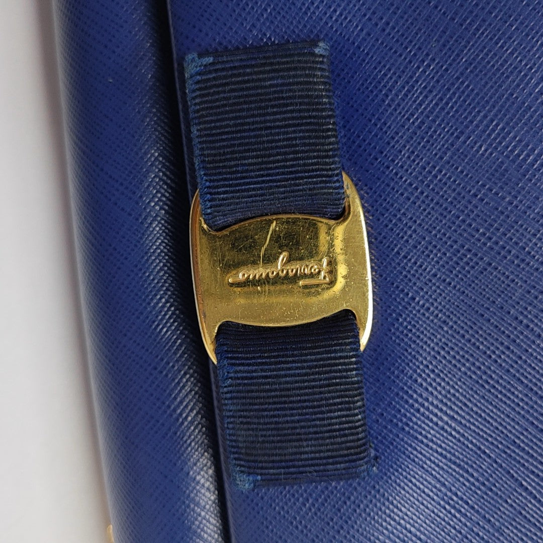 Ginny Calfskin Blue