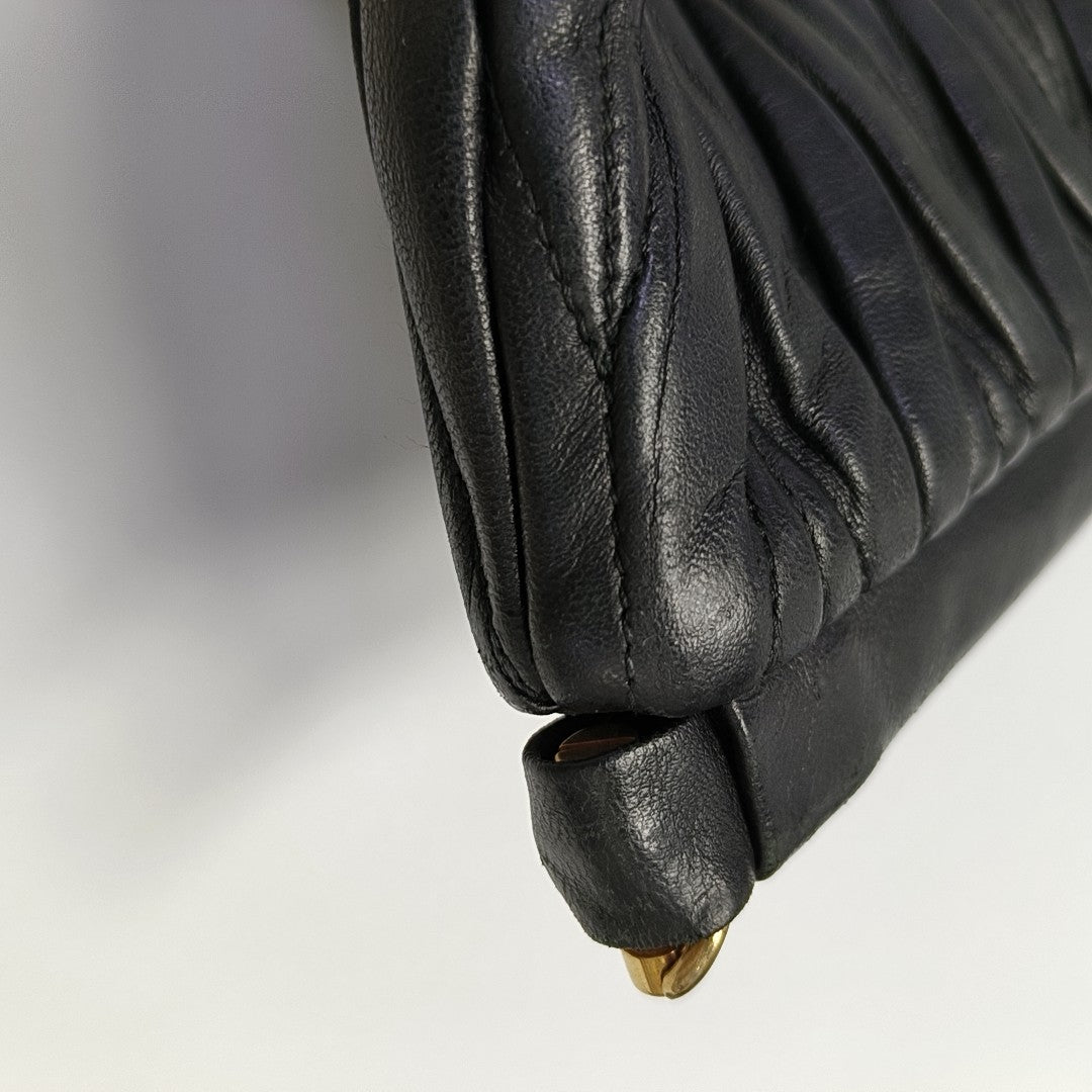 Quilted Lambskin Black