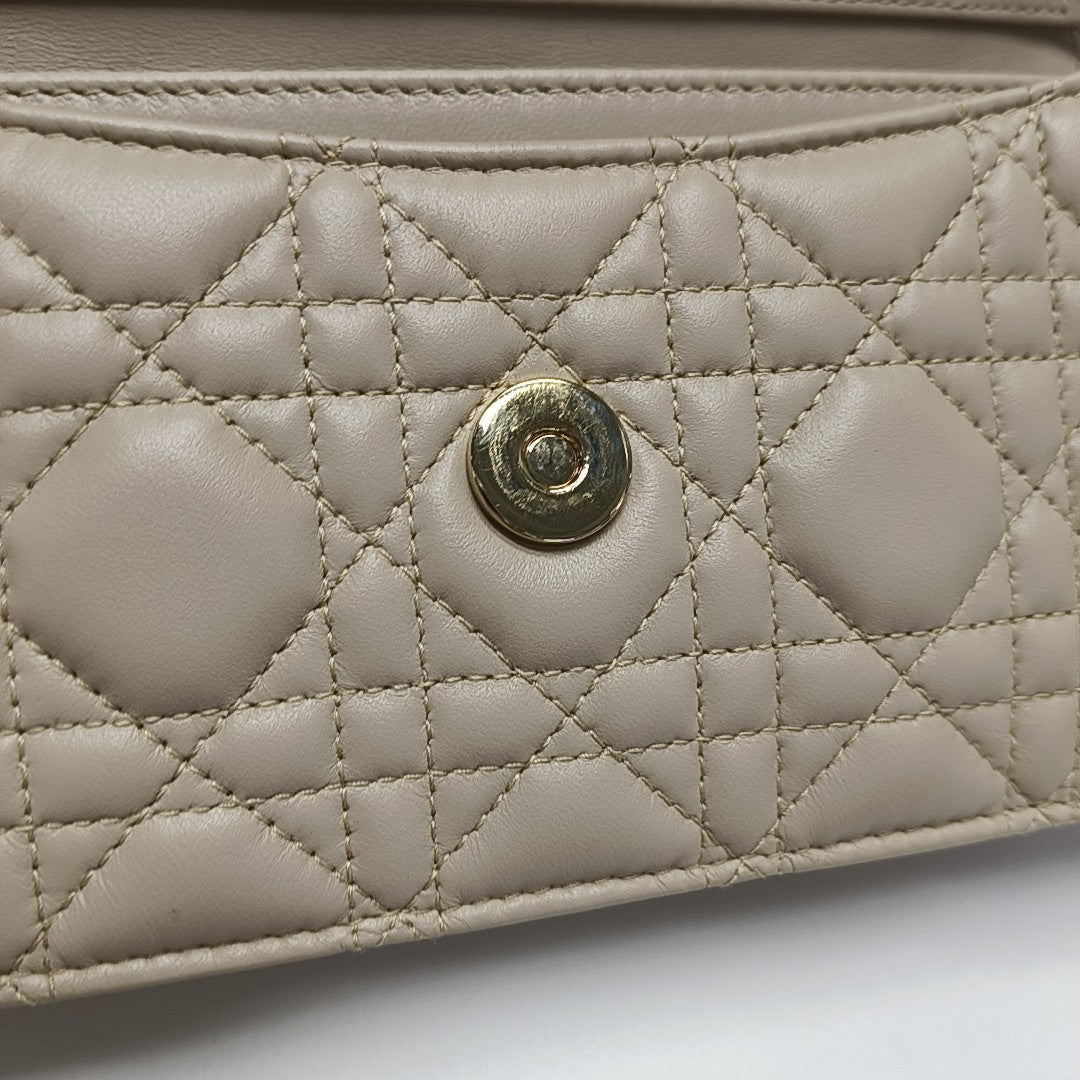 My Dior Mini Cannage Lambskin Beige