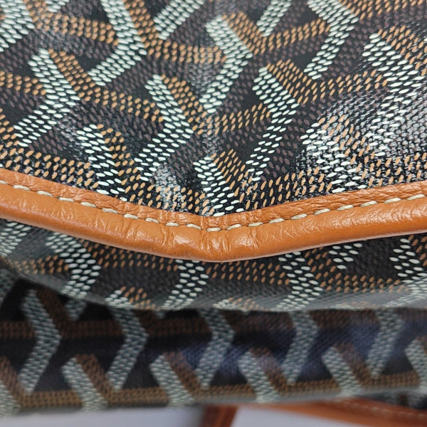 Saint Léger Coated Canvas Brown