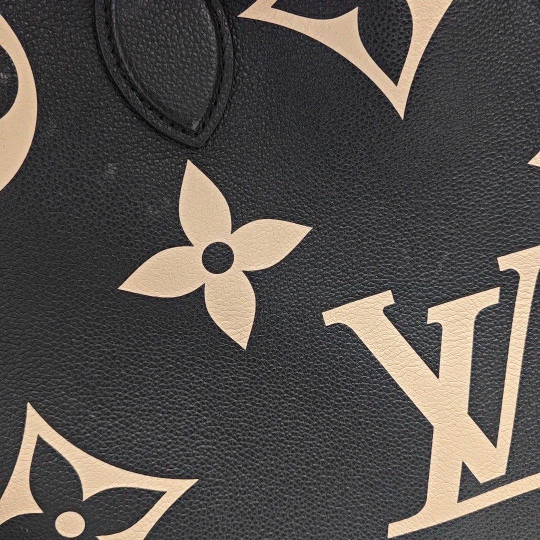 ONTHEGO GM Monogram Calfskin Black