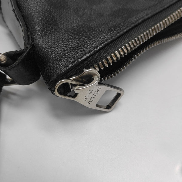 MICK MM Damier Graphite Coated Canvas Gray