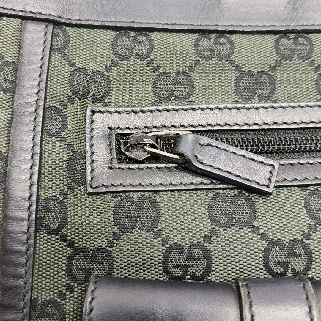 GG Imprime Monogram Canvas Green