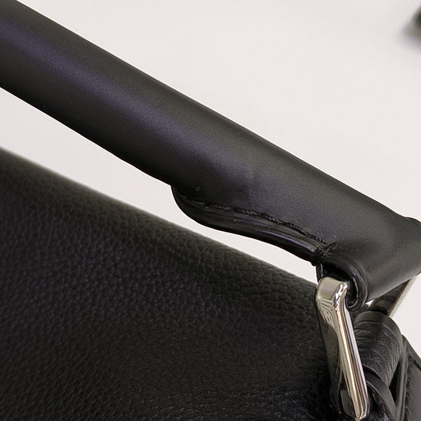 Puzzle Large Calfskin Black