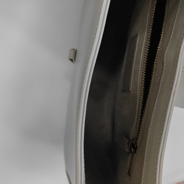LE 5 À 7 Small Calfskin White