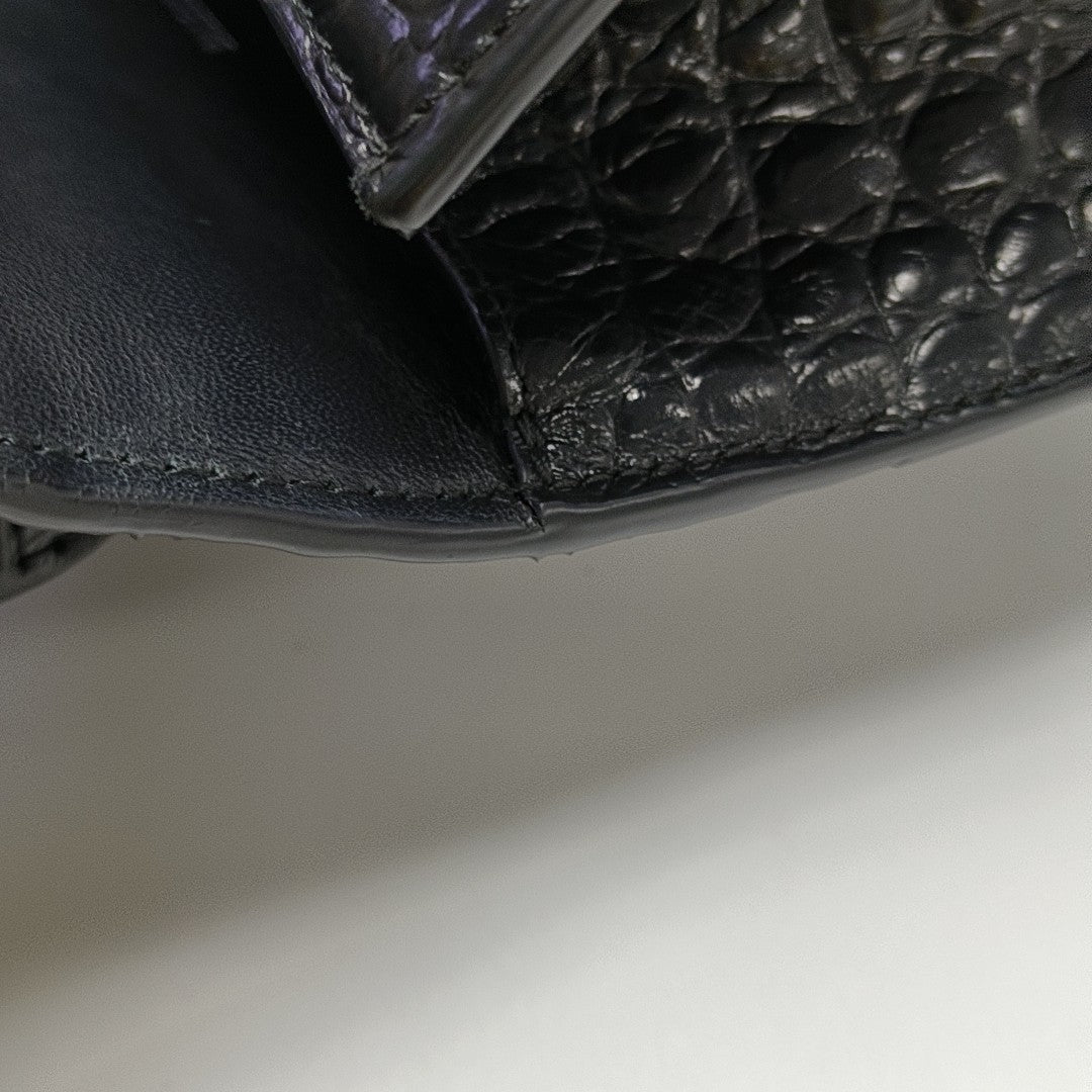 Hourglass S Calfskin Black