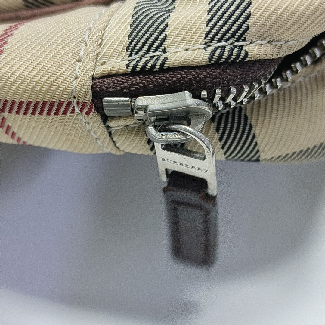 Canvas Shoulder Bag Brown