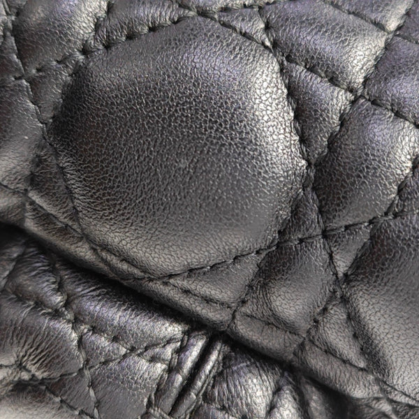 Cannage Lambskin Backpack Mini Black