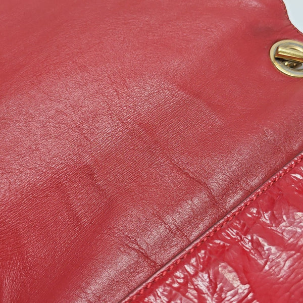 Quilted Calfskin Red