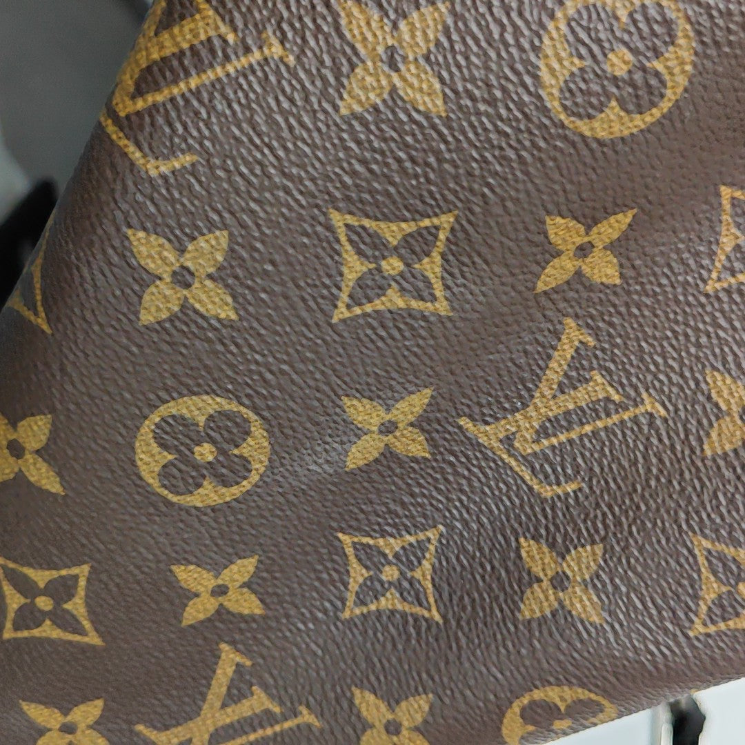 ZACK Monogram Coated Canvas Brown