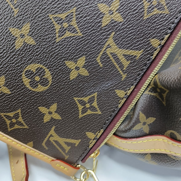 CARRYALL PM Monogram Coated Canvas Brown