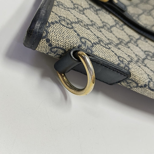 Monogram Coated Canvas Top Handle Bag Beige