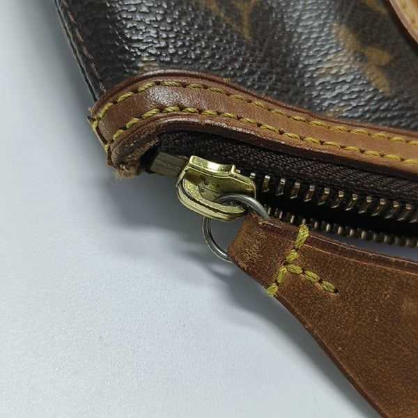 LOCKIT PM Monogram Coated Canvas Brown